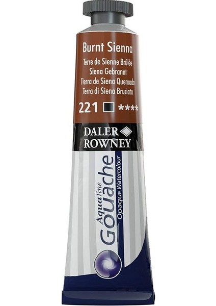 Aquafine Opak Guaj Boya 15ML 221 Burnt Sienna