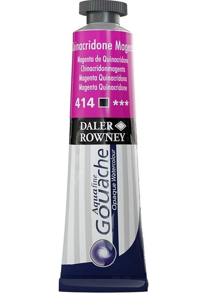 Aquafine Opak Guaj Boya 15ML 414 Quinacridone Magenta