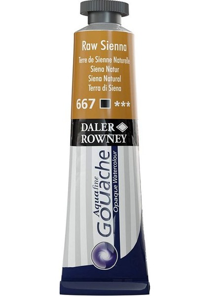 Aquafine Opak Guaj Boya 15ML 667 Raw Sienna