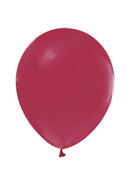 Balon Düz 12" Mürdüm 100'LÜ