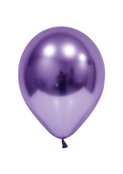 Balon Krom Parlak 12 Inc Violet Mor 50'li