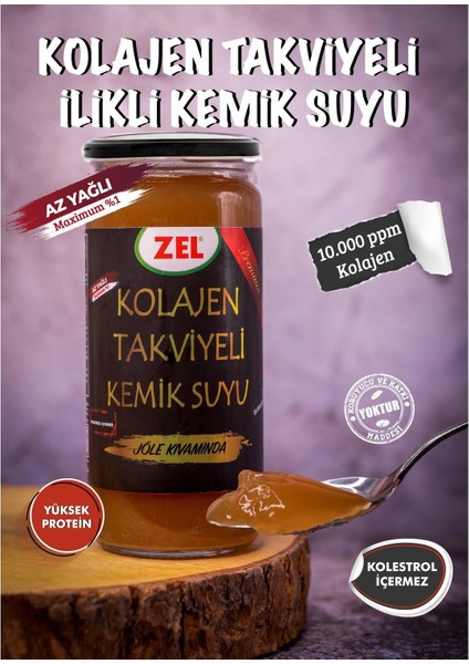 Takviyeli Ilikli Kemik Suyu 480 ml 6'lı