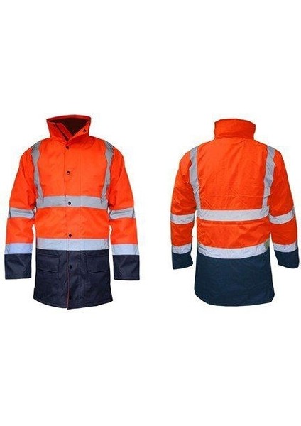 Parka Turuncu Lacivert