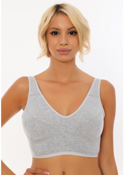 Pamuklu Ribana Anne Yarım Atlet Sütyen 6020 fiyatları