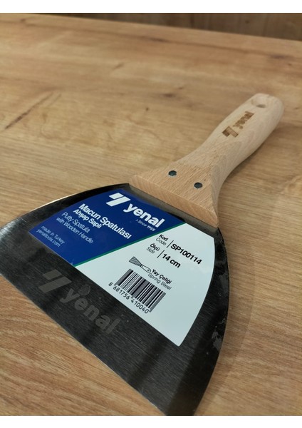 Ahşap Macun Spatulası 14 cm