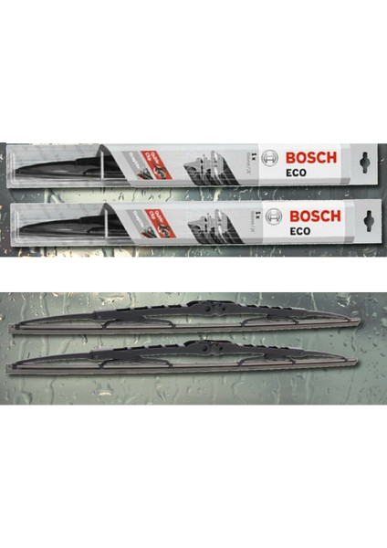 Citroen C3 Bosch Eco Silecek Takımı 2002-2009