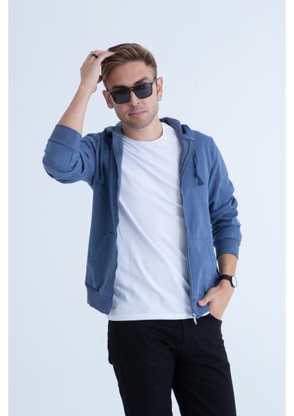 Erkek Fermuarlı Kapş. Sweat 304EK090002