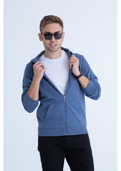 Erkek Fermuarlı Kapş. Sweat 304EK090002