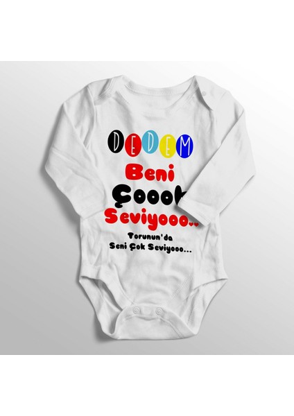 Dedem Beni Çok Seviyo Baskılı Bebek