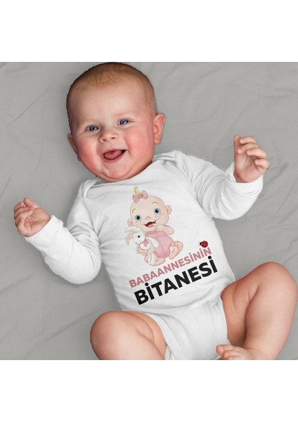 Bebek Beyaz Babaannesinin Bitanesi Baskılı Hediye Zıbını