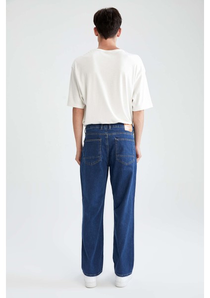 Diago Comfort Fit Yüksek Bel Boru Paça Jean Pantolon V4806AZ21AU indirimleri