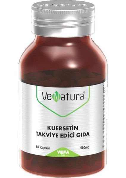 Kuersetin Takviye Edici Gıda 60 Kapsül