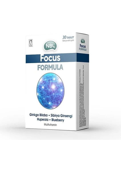 Nbl Focus Formula 30 Tablet