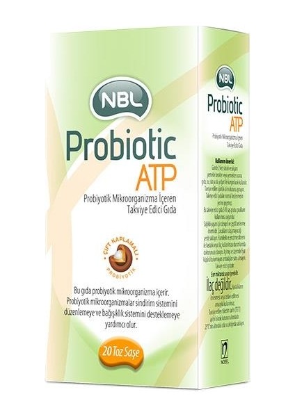 Nbl Probiotic Atp Takviye Edici Gıda 10 Toz Saşe