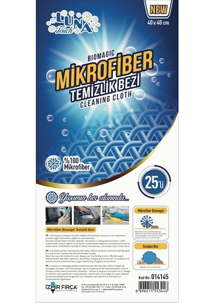 Mikrofiber Temizlik Bezi