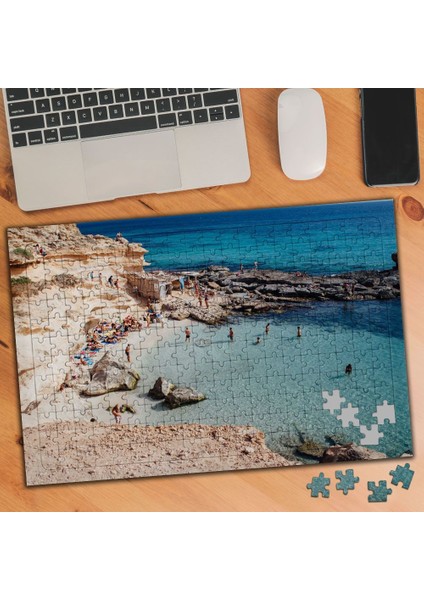 Ibiza-Ispanya-Berrak Deniz 240 Parça Puzzle YAPBOZ-536