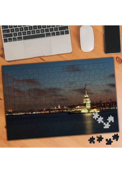 Akşam Üzeri Kız Kulesi 240 Parça Puzzle YAPBOZ-75097