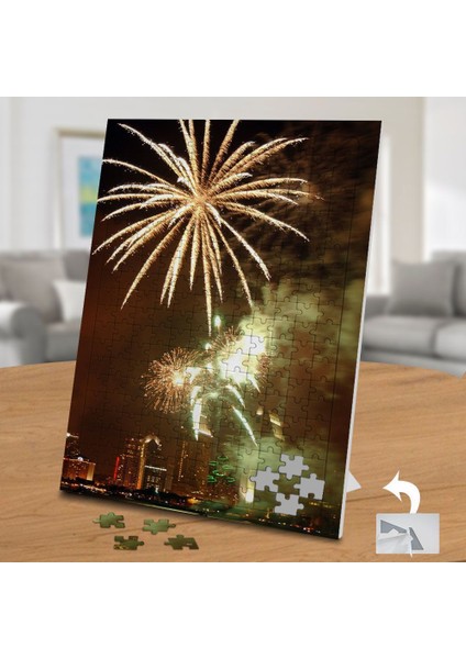 Kalifornia-San Diego-Havai Fişekler 240 Parça Puzzle YAPBOZ-2893
