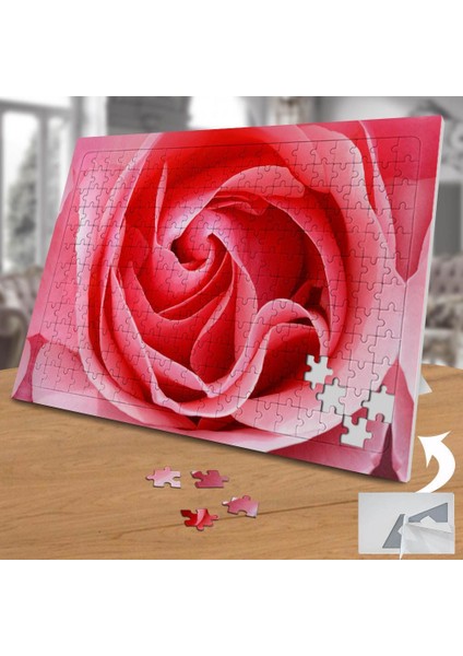 Pembe Açmış Çiçek - Gül 240 Parça Puzzle YAPBOZ-75352