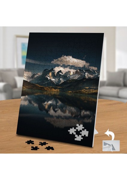 Akşam Bulutu-Yansıma-Dağ 240 Parça Puzzle YAPBOZ-2503 fiyatları