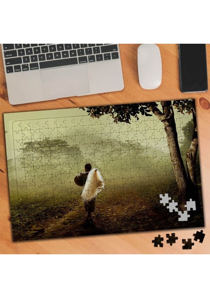 Balık Tutmaya Giden Çocuk 240 Parça Puzzle YAPBOZ-75213