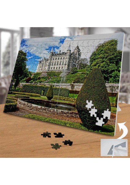 Şato Ev - Peyzaj Bahçesi 240 Parça Puzzle YAPBOZ-75287