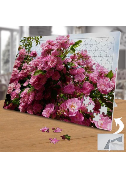 Bahçe Gülleri-Pembe Çiçekler 240 Parça Puzzle YAPBOZ-8921 fiyatları