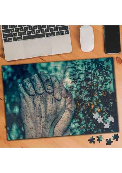 El Ele Tutuşan Eller 240 Parça Puzzle YAPBOZ-1136098