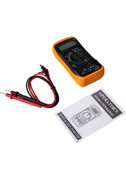 Sarı Sıcak XL830L Dijital Multimetre 1999 Sayar El Ohmmeter LCD Aydınlatmalı Taşınabilir Ac / Dc (Yurt Dışından)