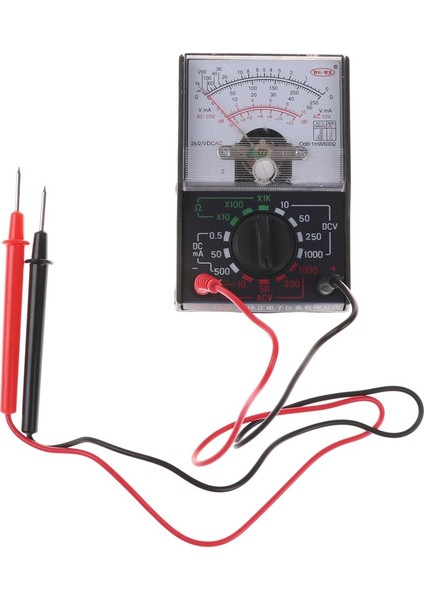 Gösterildiği Gibi MF-110A Elektrikli Analog Multimetre Multitester Taşınabilir Voltmetre Ampermetre Ac / Dc (Yurt Dışından)