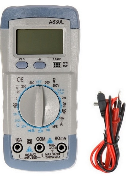 Stil 4 A830L LCD Dijital Multimetre Ac Dc Gerilim Diod Freguency Multitester Akım (Yurt Dışından)