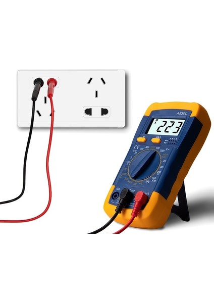 Stil 4 A830L LCD Dijital Multimetre Ac Dc Gerilim Diod Freguency Multitester Akım (Yurt Dışından)