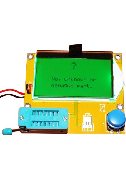 Yükseltilmiş 9 V LCD Ekran Esr-T4 MEGA328 Dijital Transistör Test Cihazı Diyot Triot Kapasitans Esr (Yurt Dışından)