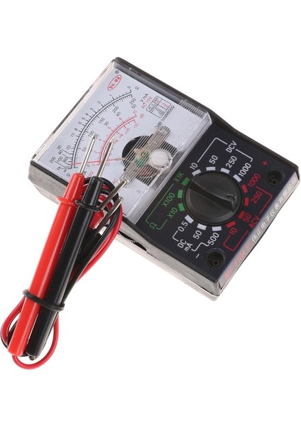 Gösterildiği Gibi MF-110A Elektrikli Analog Multimetre Multitester Taşınabilir Voltmetre Ampermetre Ac / Dc (Yurt Dışından)