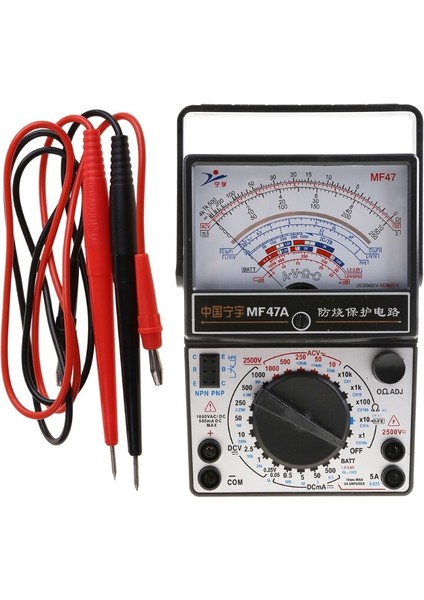 1AA802048-1 Mekanik Pointer Multimetre Ölçüm Ac Dc Ohmmeter MF47 / JO411 Test Cihazı R9J (Yurt Dışından)