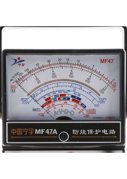 1AA802048-1 Mekanik Pointer Multimetre Ölçüm Ac Dc Ohmmeter MF47 / JO411 Test Cihazı R9J (Yurt Dışından)