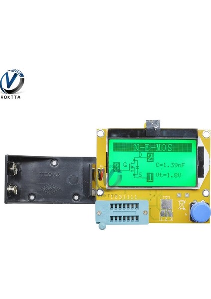 Test Kanca Lcr-T4 MEGA328 Dijital Transistör Test Cihazı Diyot Triode Kapasitans Lcr T4 (Yurt Dışından)