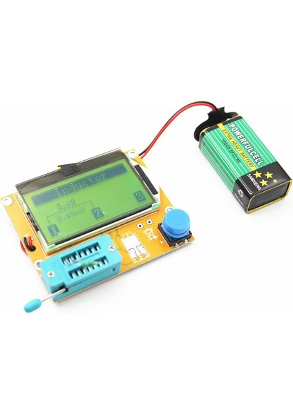 A Kutusu ile ZK30 Yepyeni Yüksek Kalite Lcr-T4 Esr Metre Transistör Test Cihazı Diyot Triode (Yurt Dışından)