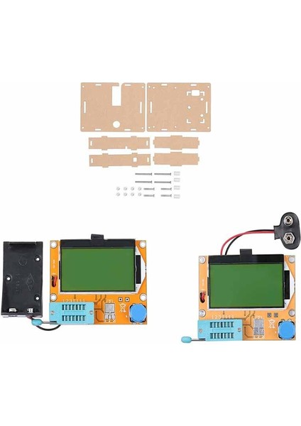 A Kutusu ile ZK30 Yepyeni Yüksek Kalite Lcr-T4 Esr Metre Transistör Test Cihazı Diyot Triode (Yurt Dışından)
