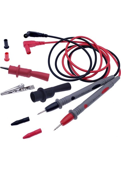 3012B 1 Çift 10A Dijital Multimetre Probe İğne Ucu Evrensel Testi Timsah Klipsi ile (Yurt Dışından) modelleri