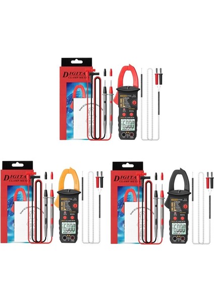 Kırmızı ST184 6000 Sayar Dijital Multimetre Kelepçe Ölçer Gerçek Rms Ac / Dc Gerilim Ohm Hz Dropshipping (Yurt Dışından) indirimleri