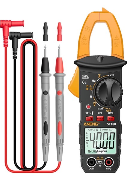 Sarı Güç Faktörü Elektrikli Enerji Ampermetre Voltmetre Gerilim Direnci 4000 Ohm Ncv Sayar (Yurt Dışından)