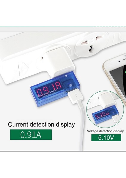 Bir Gerilim Akım Ölçer LCD USB Akım Gerilim Doktor Şarj Kapasitesi Akım Gerilimi (Yurt Dışından) modelleri