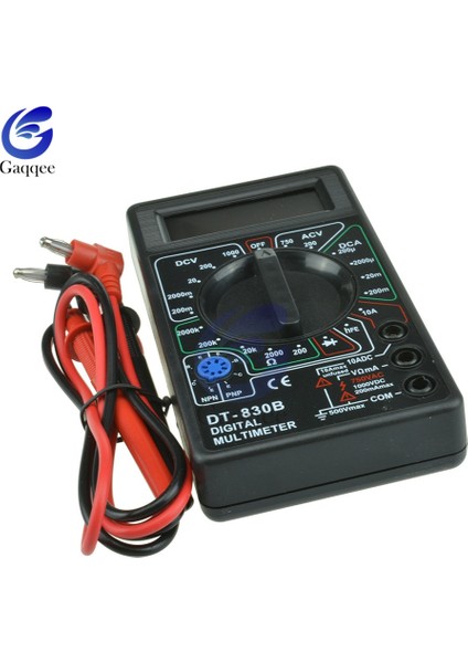 Sarı DT830B Mini Multimetre LCD Dijital Multimetro Volt Ohm Tester Metre Voltmetre (Yurt Dışından)