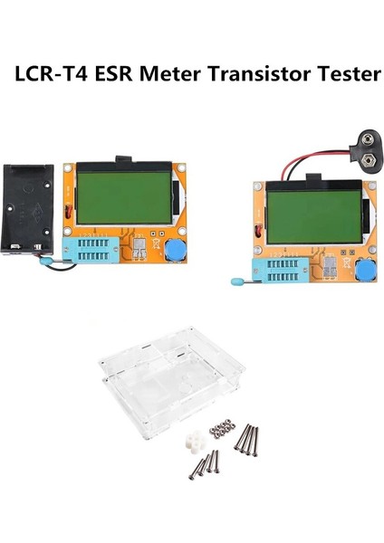 Esr Metre Transistör Test Cihazı Diyot Triode Momos İçin Trıode Kapasitans Scr Endüktans (Yurt Dışından)