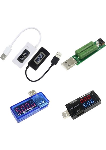 D Gerilim Akım Ölçer LCD USB Akım Gerilim Doktor Şarj Kapasitesi Akım Gerilimi (Yurt Dışından) fırsatları