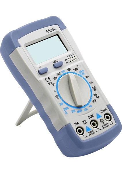 A830L Sarı Mavi LCD Dijital Multimetre Ac Dc Gerilim Diod Freguency Multitester Akım (Yurt Dışından)
