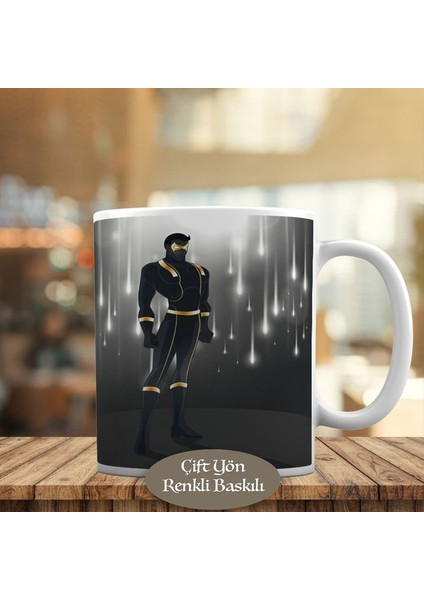 Maskeli Süper Güçlü Kahraman Kupa Bardak HEDIYELIK-512517