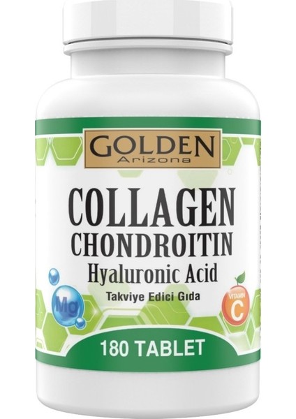 Golden Arizona Collagen Chondroitin Hyaluronic Acid Magnezyum