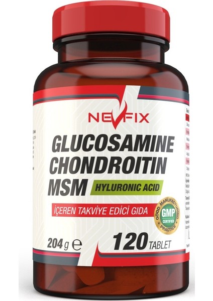 Nevfix Glucosamine Chondroitin Msm 120 Tablet 2 Kutu